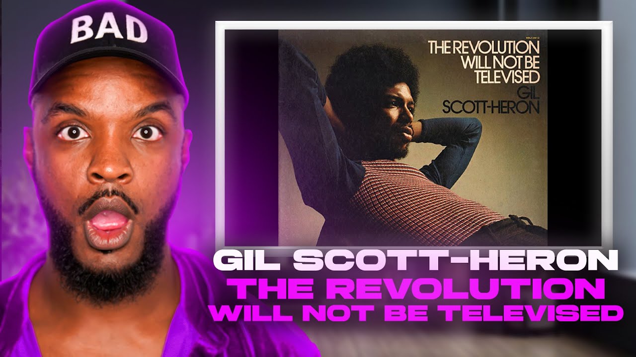 Gil Scott-Heron - The Revolution Will Not Be Televised REACTION