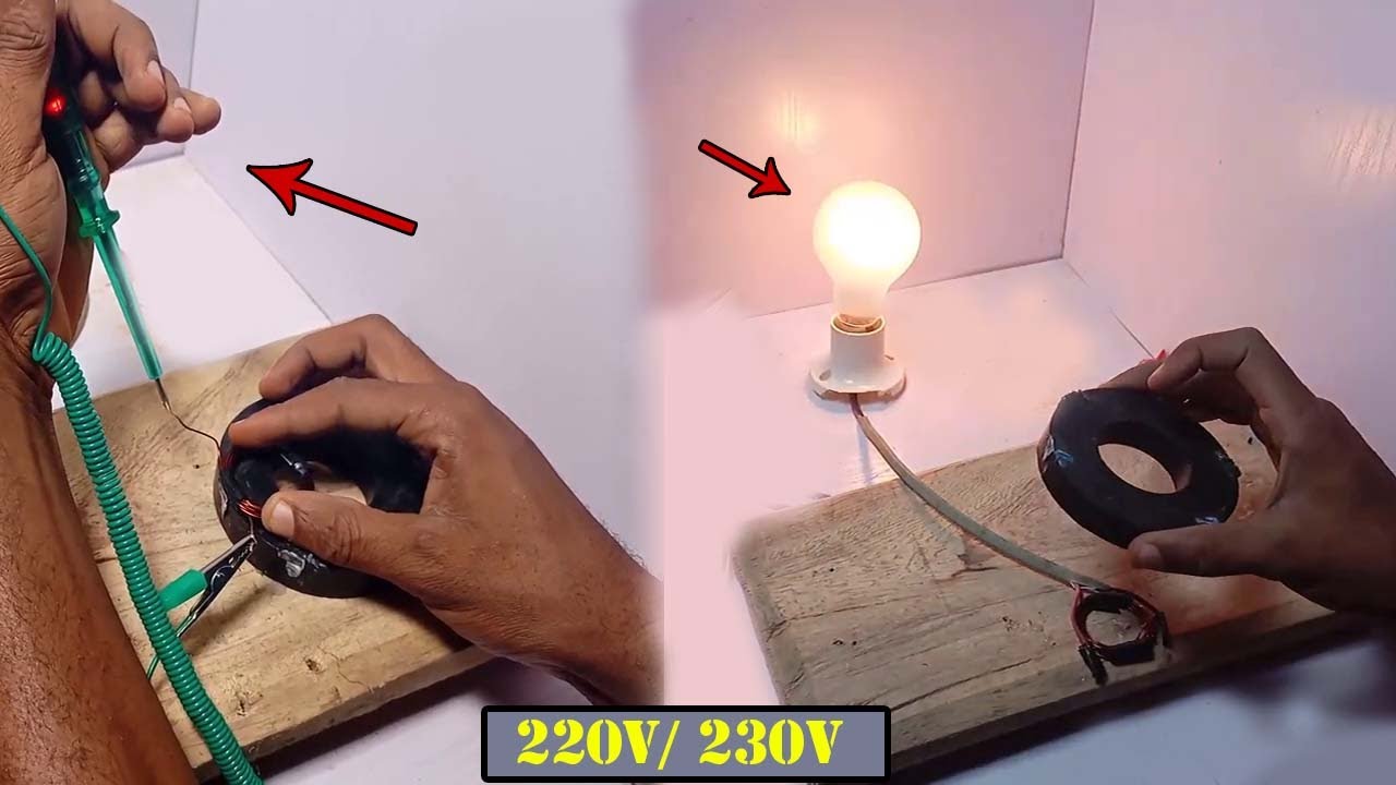 Free Electric Energy Generator From Magnet And Coil, Fk Tech 