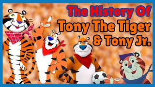 The History And Evolution Of Frosted Flakes Mascot - Tony The Tiger And Tony The Tiger Jr.