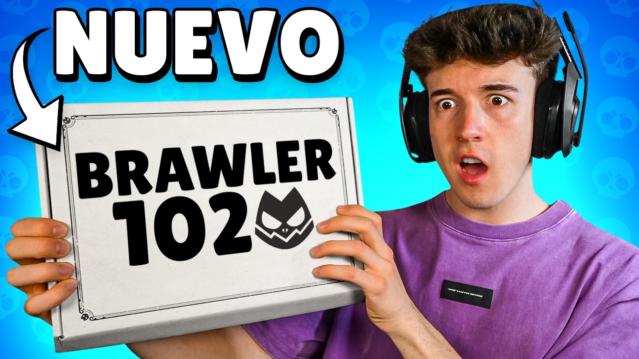 BRAWL STARS ME ENVIA una CAJA MISTERIOSA del NUEVO BRAWLER 102