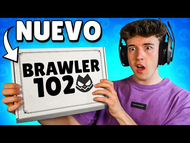 BRAWL STARS ME ENVIA una CAJA MISTERIOSA del NUEVO BRAWLER 102