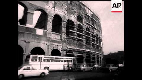 ITALIAN MONUMENTS IN DANGER - NO SOUND
