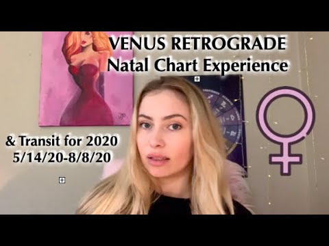 VENUS RETROGRADE- Transit & Natal Chart Experience - YouTube