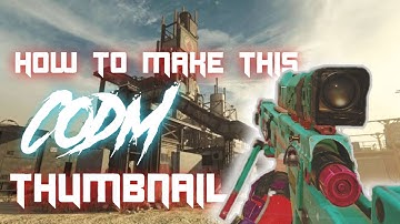 How to make a COD Mobile thumbnail on Android and iOS