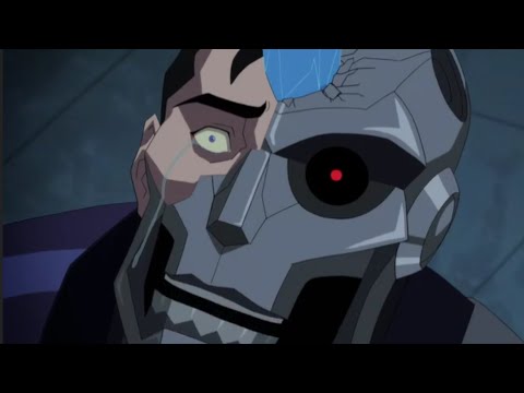 superman-black-suit-defeats-cyborg-superman-|-reign-of-the-supermen