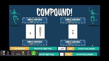 Compound Sentence Practice - Google Slides