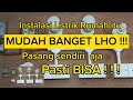 Cara Pemasangan Instalasi Listrik Rumah Sederhana Yang Hanya Menggunakan 1 MCB