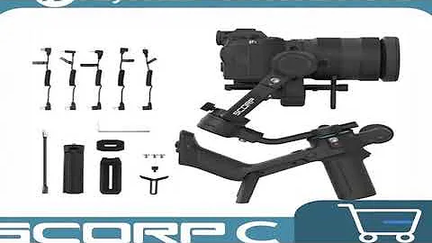 A must-have product! FeiyuTech Official Feiyu SCORP Series SCORP-C Handheld Gimbal 3-Axis Stabiliz