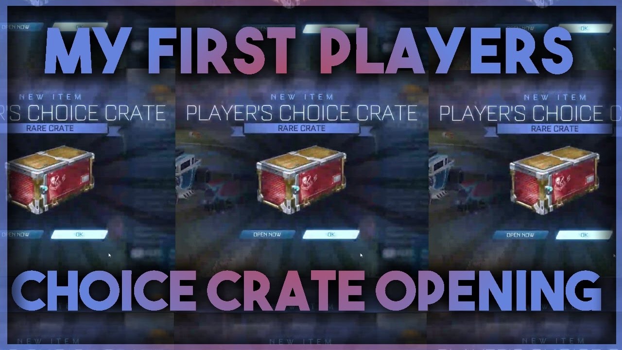 OPENING MY FIRST PLAYERS CHOICE CRATES! THIS IS AWESOME!