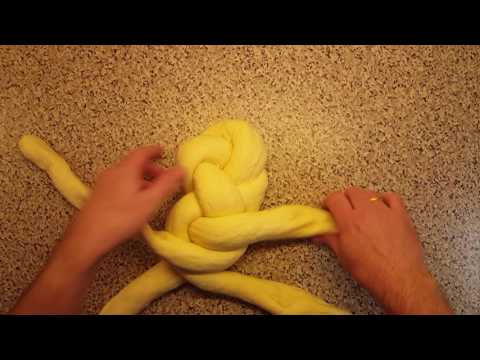How to braid a Swiss tresse or Zopf