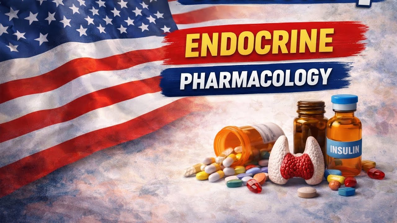 Endocrine | বাংলা লেকচার | Pharmacology | First Aid | Usmle Step 1 ...