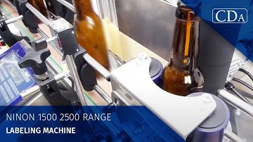 Ninon 1500 2500 Range  - Labeling Machine - CDA USA