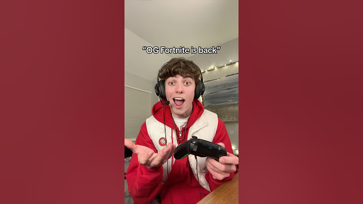 “OG Fortnite is back” / Playing OG Fortnite