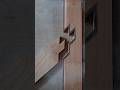 Precision Zigzag Wood Joint Craftsmanship #Woodworking #Joinery #Carpentry #DIYProjects