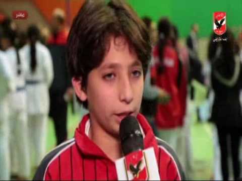 لقاء محمد حمدى مدرب الكاراتيه بالاهلى مع هيثم السعيد