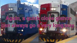 The Dark Mystery of UTA FrontRunner Cab Cars 107 and 116