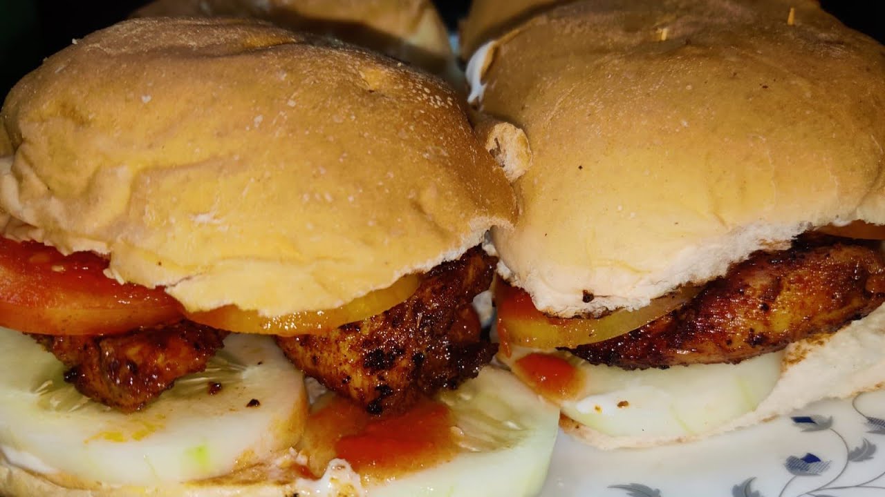 চিকেন বার্গার রেসিপি ॥ Bangladeshi Chicken Burger Recipe ॥ How To Make