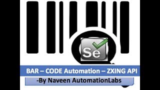 Automate BarCode using ZXing API in Selenium WebDriver screenshot 4