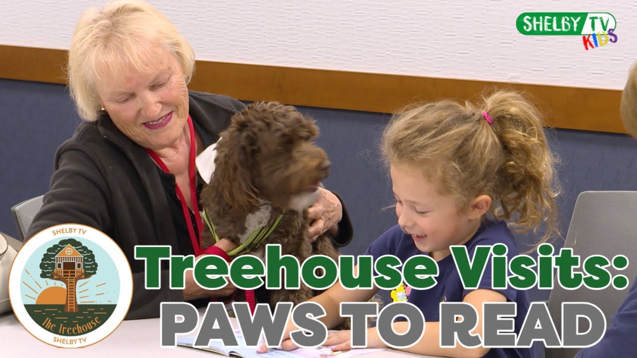 Paws To Read | Children Read To Dogs - YouTube