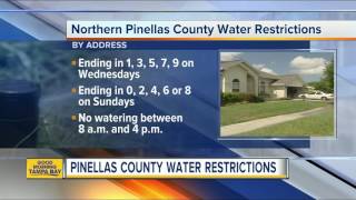 North Pinellas County Water Restrictions