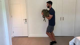 Backpack Forward Lunge