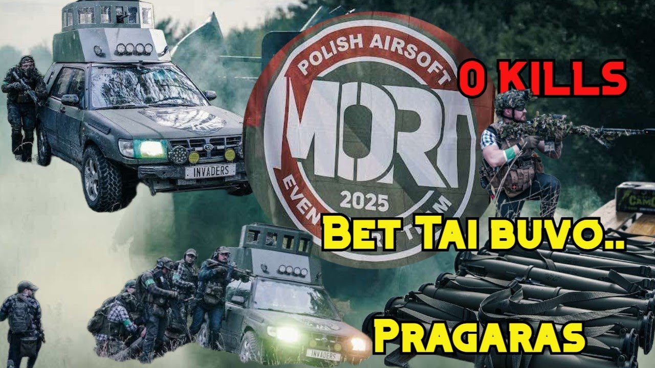 Nulis Killų, Bet Tai Buvo Tikras KARAS | Polish Airsoft Festival 2025 (Part 1)