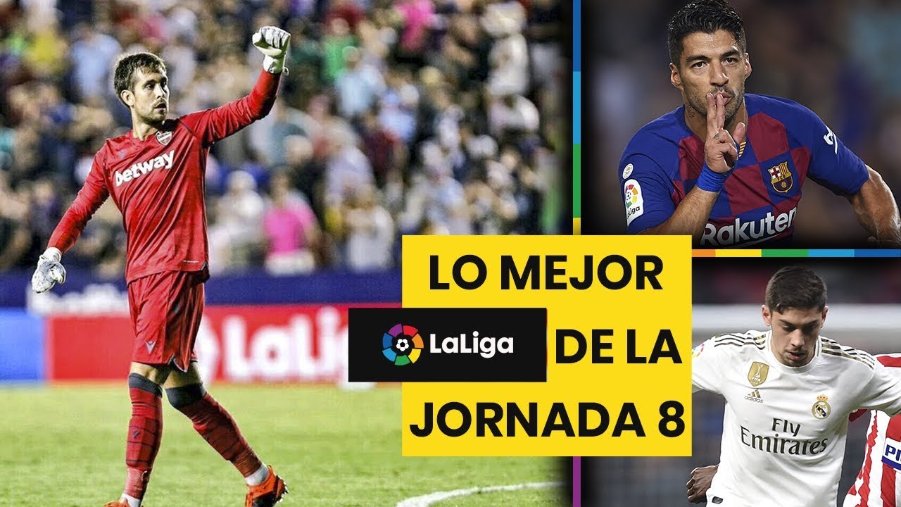 LO MEJOR DE LA JORNADA 8 DE LIGA - YouTube