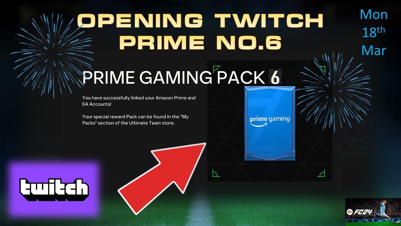 FC24  |  Opening my Twitch Prime Gaming Pack #6 !