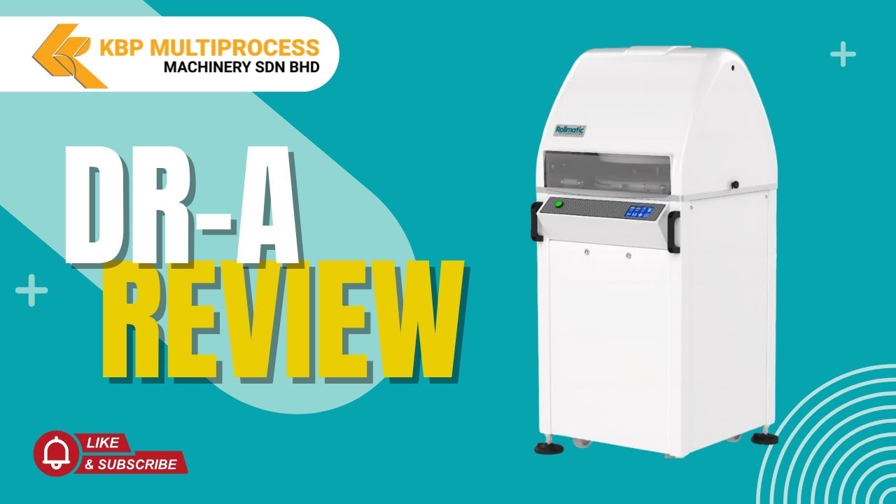 Rollmatic DR-A | Fully Automatic Divider-Rounder for Bakers