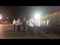 President Tony Tan inspecting the guard of honour at his farewell ceremony