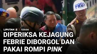 Febrie Adriansyah Perdana Pakai Rompi Pink dan Tangan Diborgol Saat Diperiksa Kejagung | Liputan 6