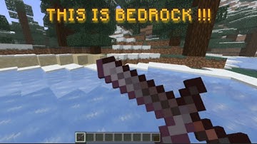 Minecraft Java Block hit Animation for Minecraft Bedrock in Flarial client!