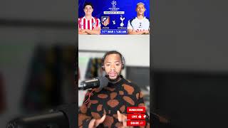 Atletico Madrid vs Tottenham #talksports #skysports #championsleague #atleticomadrid #tottenham