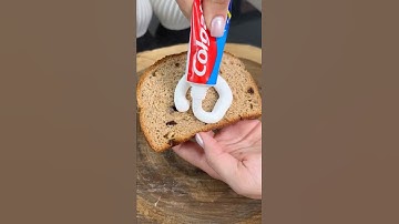 Just put toothpaste on a slice of bread! They don’t want you to know this!