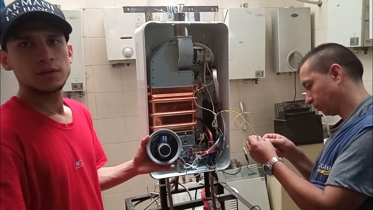 calentador Bosch modelo 24OOTF CÓDIGO ERROR C6Y E9 YouTube