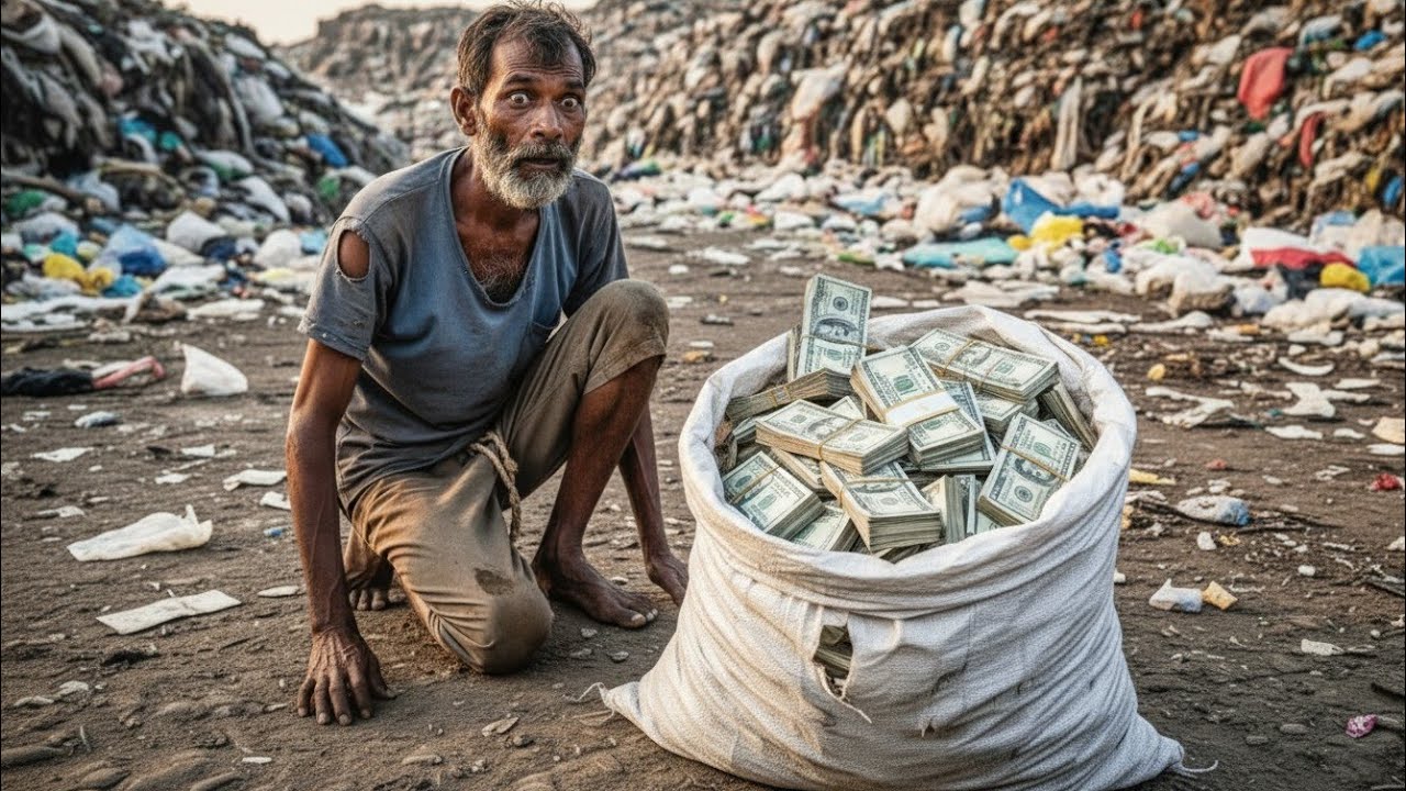 ময়লা কুরোনি আবর্জনার মধ্যে কোটি টাকা পেলেন! এরপর তিনি যা করলেন, তাতে সবাই হতবাক হয়ে গেল!