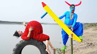 Stupid Wife Fart Problem New Exclusive Comedy Video 2025 Episode 249 By Our Fun Tv