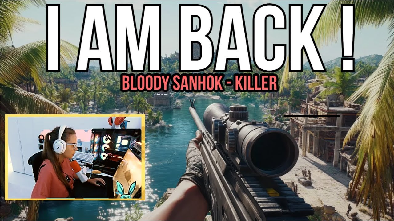 I'M BACK ! Crazy Sanhok game with non stop action | DanucD