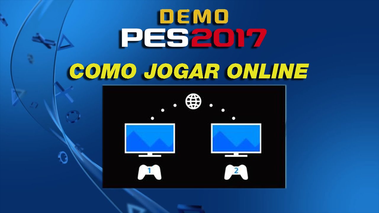 DEMO PES 2017 - JOGANDO ONLINE (SHARE PLAY) - PS4