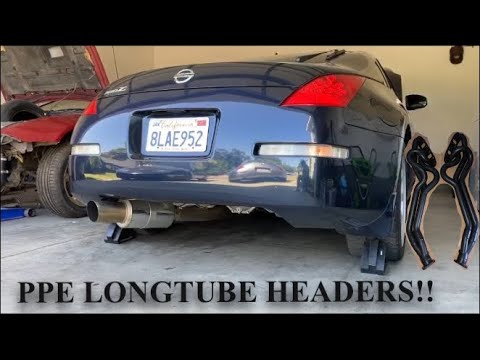 350z HR PPE LONGTUBE INSTALL TIPS!! - YouTube