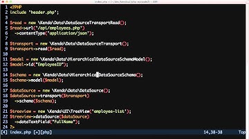 Getting Started with Kendo UI PHP Wrappers (Part 2/3)