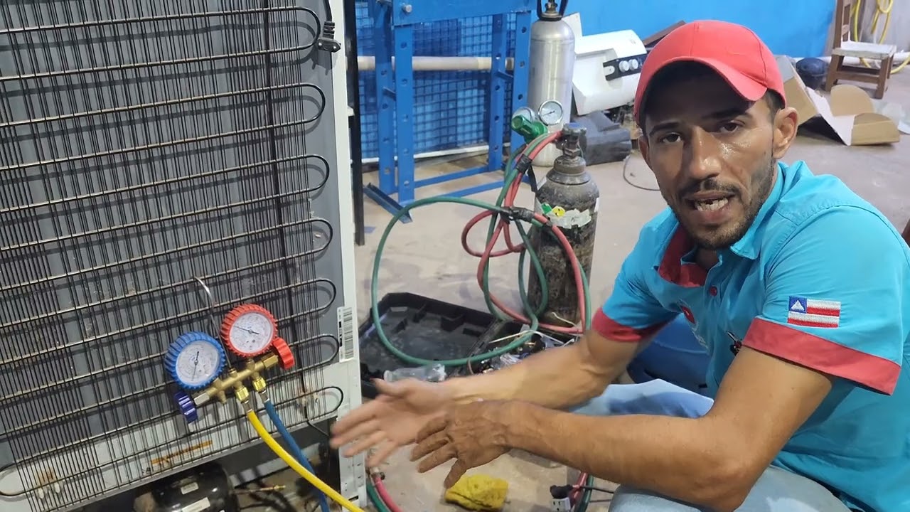 Geladeira cônsul CRD 37 não gela vazamento de gás saiba como resolver.