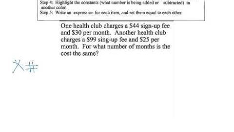 9/28 word problems variables on both sides