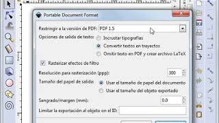 Guardar En Pdf  Inkscape