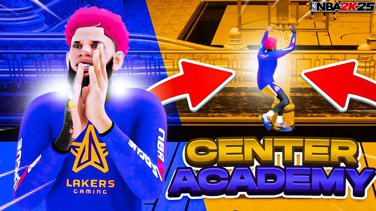 Лучшая академия центровых в NBA 2K25! Как стать лучшим центровым в NBA 2K25! АНИМАЦИЯ + СТИЛИ ДВИ...