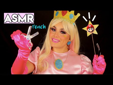 🍄 ASMR ⭐ pero ¡Eres MARIO BROS! y la PRINCESA PEACH 🍑 TE MIMA 🌈 CORTE de CABELLO y BIGOTE I Ges ASMR