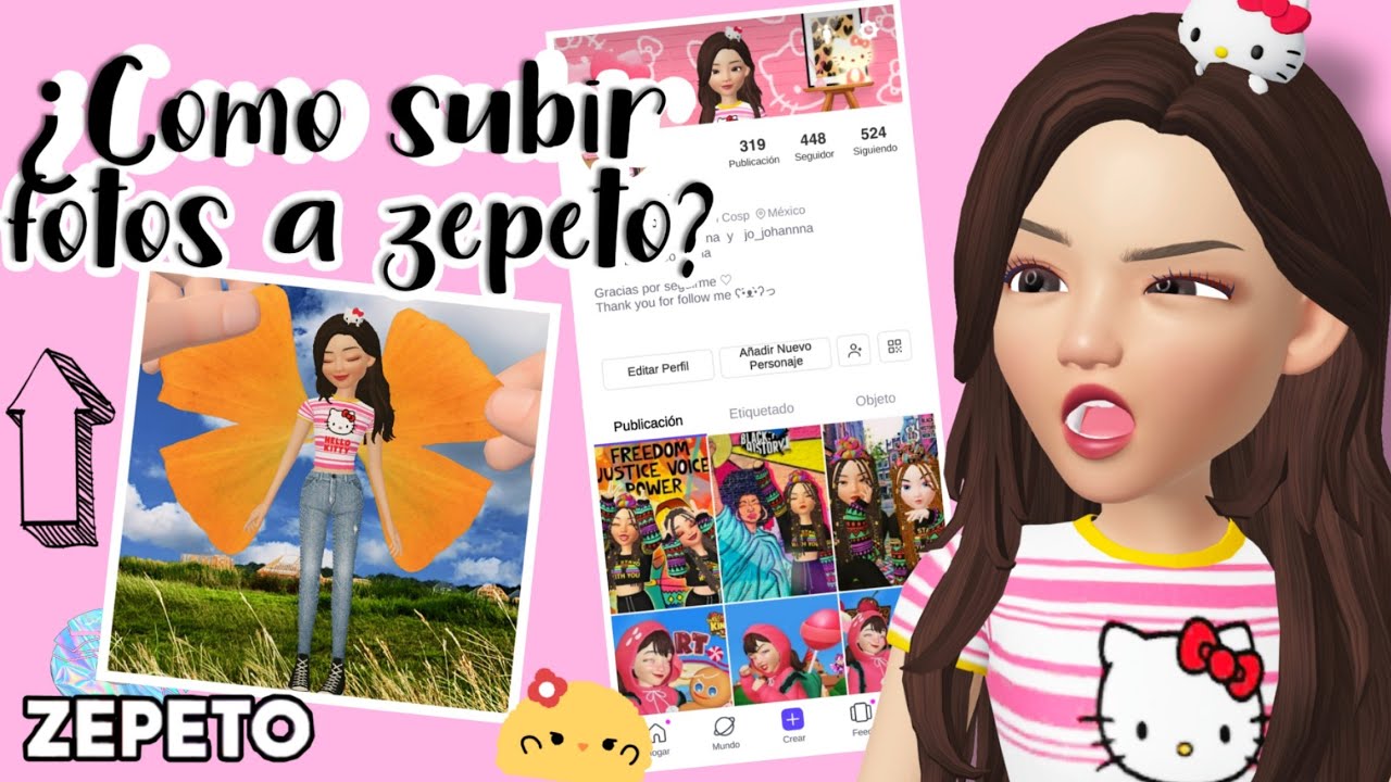 ¿Comó subir fotos a Zepeto? | Tutorial | #JoJohannaZpt 