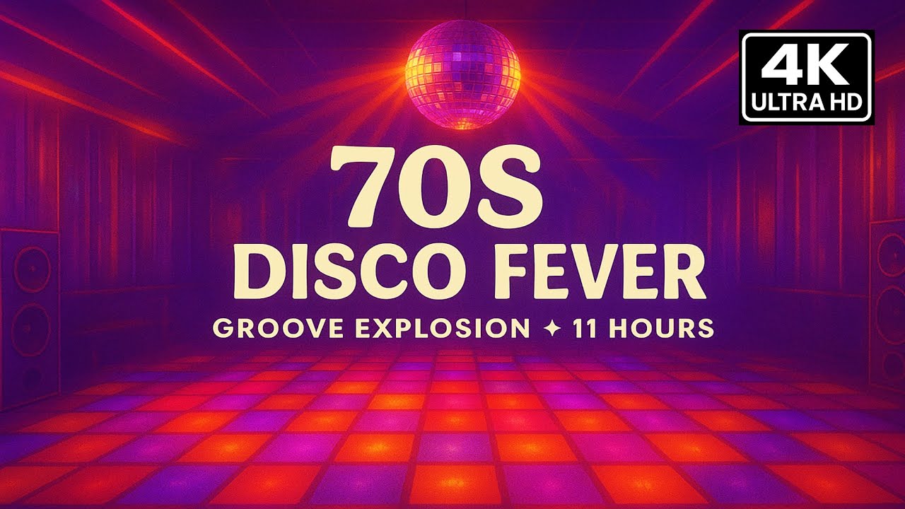 Диско-лихорадка 70-х ✦ Взрыв грува ✦ Танцы всю ночь (11 ч)