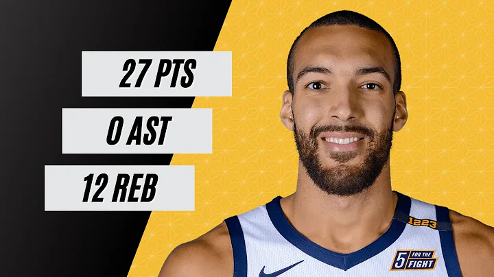 RUDY GOBERT HIGHLIGHTS (27 PTS 0 AST 12 REB) vs MILWAUKEE BUCKS
