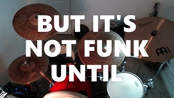 How To Funk in 2 minutes (Marc Rebillet drum cover)